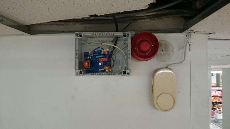 Installation d'une sonnerie forte puissance dans un magasin à Tinqueux